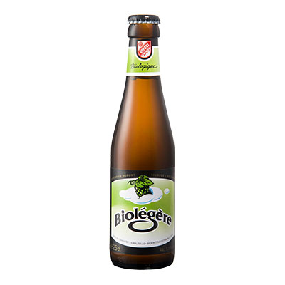 5410702000409 Biolégère<sup>1</sup> - 25cl Bottle conditioned organic beer (control BE-BIO-01)