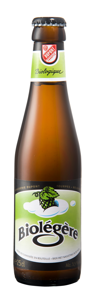 5410702000409 Biolégère 25cl - Offizielles HD Flaschen-Packshot Brauerei Dupont